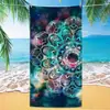 Toalla de playa de microfibra con mandala, bestseller transfronterizo de Amazon, toalla impresa digitalmente, toalla de baño para la playa, toalla de secado rápido