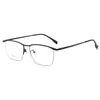 Nuevo Marco de Gafas Retro de Medio Marco Ultraligero para Hombre Moda Casual Marco de Gafas para Miopía Gafas Danyang Al por Mayor