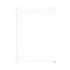 Cuaderno de Hojas Sueltas Recargable Deli Nb560-2 (Forrado) Cuaderno Sencillo Reemplazable de 60 Páginas y 26 Agujeros