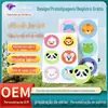 Adesivos de Óleo Essencial de Plantas para Crianças Primavera e Verão, Adesivos de Desenho Animado, Adesivos Personalizados para Bebês, Estudantes, Adultos, Adesivos Portáteis Repelentes de Mosquitos para Exterior