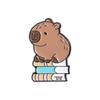 Broche Fofo Estilo Capivara de Desenho Animado Acessórios Produto Novo Transfronteiriço Assunto Matemática Série Biológica Distintivo de Capivara