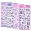 Pegatinas de Caramelo Estéreo 3D Coolomi para Niños y Niñas Dibujos Animados Sanrio Pegatinas Decorativas para Funda de Teléfono Móvil Coolomi