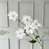 Lirios Artificiales de Doble Pétalo Impresos en 3D para Decoración de Bodas, Arreglos Florales Artificiales, Decoraciones de Pasillo de Boda, Arreglos Florales de Piso, Materiales Florales Suaves