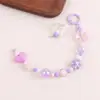 Cadena para Teléfono Dopamina Tendencia en Tiktok Colgante DIY Decoración de Uñas Ojo de Oveja Cadena de Perlas Adorno Colgante Celebridad de Internet