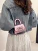 High-end textura laço saco pequeno feminino verão 2024 nova corrente crossbody boca envelope vermelho portátil mini saco quadrado