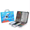 Suministros del Fabricante Plumas de Acuarela para Niños, Set de Pintura en Caja de Aluminio de 145 Piezas, Set de Plumas de Acuarela de Doble Capa, Set de Pintura de 145 Piezas