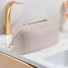 Bolsa de Maquillaje Nube para Mujer, Bolsa Portátil tipo Acordeón, Bolsa de Almacenamiento Cosmético de Gran Capacidad para Viaje, Neceser, Lujo Ligero