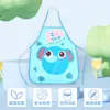 Delantal Desechable Infantil Hecho a Medida para Bebés, Arte, Dibujo Animado, Bata de Cocina, Ropa de Trabajo para el Hogar para Niños y Niñas Pequeños