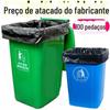 Sacos de Lixo Pretos Comerciais para Higiene da Cozinha, Hotéis, Extra Espessos, Grande Capacidade, Duráveis