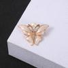 Broche Libélula Mariposa Perla Simulada Moda Mujer Ramillete Estilo Coreano Anti-Exposición Hebilla Bufanda de Seda Accesorios Ropa Transfronterizos