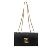 Bolso de axila estilo francés para mujer 2025 Primavera Nuevo Cadena retro Bolso cuadrado pequeño Moda moderna Un solo hombro Bandolera