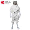 Ropa Protectora Anti-Picadura de Abeja, Traje Protector de Una Pieza Anti-Picadura Engrosado de PVC de Doble Capa F011Wt