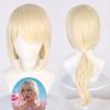 Peluca Cosplay Barbie Rubio Dorado Claro Cabello Largo Cosplay Peluca Dorada Tendencia Película Barbie