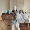 Bolsa de Viagem para Curta Distância, Grande Capacidade, Bolsa Tote de Luxo para o Dia a Dia, Bolsa Esportiva Fitness Feminina, Bolsa de Armazenamento para Viagem de Negócios, Masculina