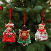 Shengyuan Nuevo Plano Soldado de Papá Noel Adornos para Árbol de Navidad de Hierro Forjado Accesorios de Decoración Navideña DIY Venta al por Mayor