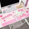 Alfombrilla de Ratón Linda Mascota Sanrio Tamaño Grande Linda Kuromi Pad para Escritorio Dibujos Animados Alfombrilla de Ratón para Juegos Teclado de Oficina para Computadora