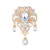 Broche Nuevo Corona Europeo y Americano Corsage Pequeño Fragancia Paquete Individual Colgante Ramo Broche Se Puede Encriptar