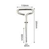 Pesca de invierno, clavo para hielo, rompehielos, suministros para pesca en hielo, accesorios, taladro manual, cono de hielo, carpa, clavo para tierra, taladro para hielo, dispositivo para atravesar hielo, equipo de pesca