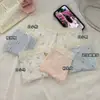 Pantaletas de verano finas de seda de hielo para mujer, extensión antibacteriana en la entrepierna, calzones triangulares dulces transpirables de encaje fresco