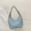 Bolsa de Trabalho Tendência para Mulheres Verão 2026 Nova Bolsa de Ombro Casual Grande Capacidade Cor Sólida Elegante Bolsa Bolinho
