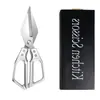 Nuevas Tijeras de Cocina con Mango de Aluminio, Tijeras Potentes para Huesos de Pollo, Tijeras para Barbacoa, Tijeras Afiladas Específicas para Cocina, de Grado Alimenticio, en Stock