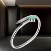 Pulsera de Acero de Titanio de Lujo Ligero de Alta Gama Transfronteriza con Trébol de Cuatro Hojas para Mujer, Pulsera de Acero Inoxidable que No se Desvanece, Joyería para Mujer al por Mayor