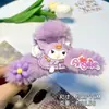 Pinza de Pelo de Felpa para Otoño e Invierno para Mujer, Pinza de Pelo Grande Linda con Diseño de Oso y Conejo, Pinza de Tiburón para Peinados Recogidos, Accesorio de Pelo Grande