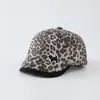 Gorra de béisbol con estampado de leopardo estilo coreano, primavera y otoño, elegante, única, dulce y genial, retro, gorra de béisbol versátil