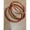 2023 nuevo brazalete de un paso de un anillo para mujer, vidrio imitación jade, brazalete tintineante, espina de rosa, accesorios de estilo antiguo, brazalete para novias