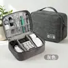 Bolsa para teléfono catiónica en stock, bolsa para guardar cable de datos, bolsa digital para unidad USB portátil, bolsa de cosméticos con divisores de viaje