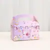 Caixa de Doces com Estampa de Borboleta Rosa Suitcase de Sobremesa para Festa Caixa de Bolo Caixa para Muffin Caixa de Embalagem para Presente Caixa Vazia Atacado