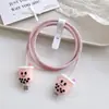 Cubierta Protectora para Cable de Datos para Cargador Apple de 20W, Dibujos Animados, a Prueba de Roturas para Cable de Carga de Teléfono Móvil