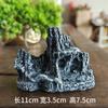 Aquário simulação rochosa paisagem pedra abrigo casa decoração conjunto de pedras pacote aquário micro paisagem tamanho ornamentos