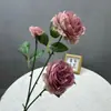 Peonías Artificiales Transfronterizas para Salones de Bodas, Arreglos Florales, Decoración del Hogar, Decoraciones de Hotel, Flores Artificiales al Por Mayor