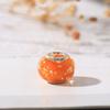 Han Yuyuan contas de vidro coloridas luminosas com furo grande Acessórios de vidro DIY material Contas para pulseira Contas atacado