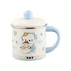 Taza de Agua Linda de Dibujos Animados de Acero Inoxidable 316, Taza para Beber de Estudiante de Alto Valor, Taza de Café para el Hogar, Taza de Regalo