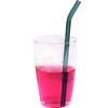 Atacado de fábrica adulto cor proteção labial bebida chá com leite cotovelo plano transparente ecologicamente correto vidro resistente ao calor conjunto de canudo