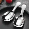 Colher de Chá de Aço Inoxidável 304, Colher para Comida de Gato e Cachorro, Colher de Chá Espessada, Colher para Servir Chá, Colher para Café, Sobremesa, Sorvete