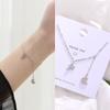 Pulsera de perlas retro europea y americana para mujer, elegante pulsera de cuentas de alta gama con nicho de estilo combinable, joyería para la mejor amiga de la pareja.