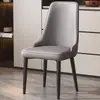 Cadeiras de jantar estilo nórdico, bancos de restaurante italianos de luxo leve com encostos, cadeiras de mesa de jantar, cadeiras para hotel e restaurante com encostos