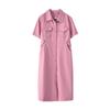 Ropa de mujer de talla grande Enoch 200 kg gorda mm adelgazante temperamento commuter viento portuario cintura adelgazante vestido 220255