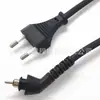 Enchufe plano estándar europeo VDE Cable de alimentación KC coreano Cable de alimentación francés alemán Secador de pelo Enchufe giratorio Enchufe giratorio