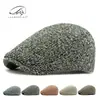 Sombreros para Mujer para Primavera, Otoño e Invierno, Nuevas Gorras de Béisbol de Moda Estilo Coreano, Boinas, Sombreros Británicos Retro Adelante para Hombre, Boinas