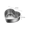 Plato de Cena Infantil Estilo Coreano de Acero Inoxidable 304 Plato Creativo de Almacenamiento en Forma de Corazón Plato Casero para Desayuno con Sopa Plato para Frutas y Postres