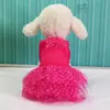Moda Nuevos Suministros de Ropa para Mascotas Chifón Princesa Talla Perro Gato Falda Teddy Pomerania Vip Primavera y Verano