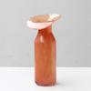 Creativo simple avanzado color degradado boca grande vidrio hecho a mano jarrón hidropónico hogar suave mesa decoración de mesa