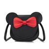 Bolso Bandolera Huo Po No Bow para Mujer, Bolso Redondo Pequeño Nuevo Fresco y Dulce, Bolso Casual para Teléfono Móvil