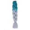 Africano Big Braid Peruca Colorido Dirty Braid Cabelo Corda Gradiente Fibra Química Big Braid Reggae Hip Hop Dirty Braid Hair Braid