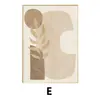 Pintura decorativa estilo crema para sala de estar Mural de pared para segundo dormitorio estilo nórdico Morandi Pintura colgante de alta gama para mesita de noche del dormitorio principal