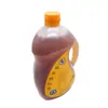 Suministro directo de fábrica botella engrosada de grado alimenticio de aceite de nuez y camelia 1.6 litros Botella de plástico blanco lechoso olla de PE cubo de aceite de plástico